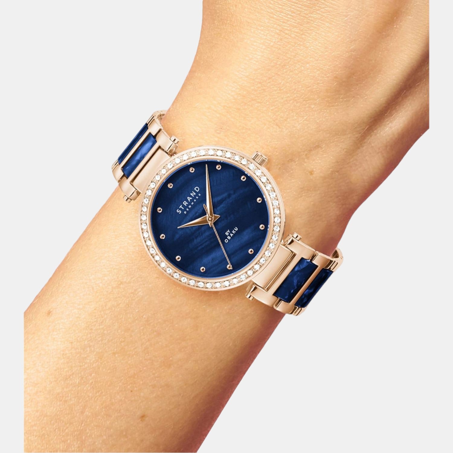 Strand Stainless Steel Blue watch