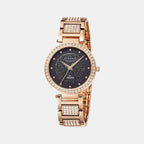 Strand Round Black Analog watch