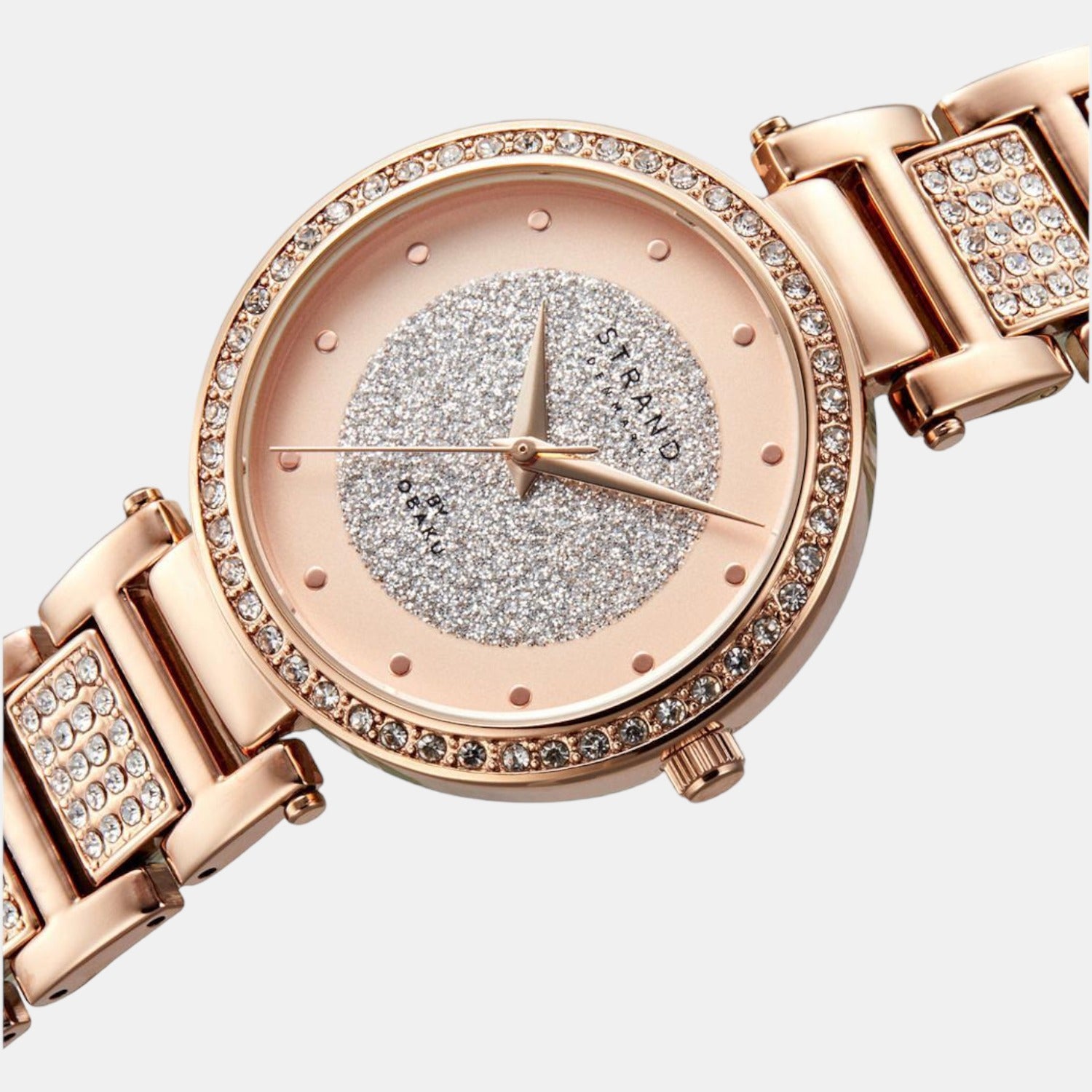 Strand Brass Round watch