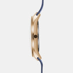 Strand Men Round Blue watch