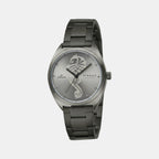 Strand Round Grey Analog watch