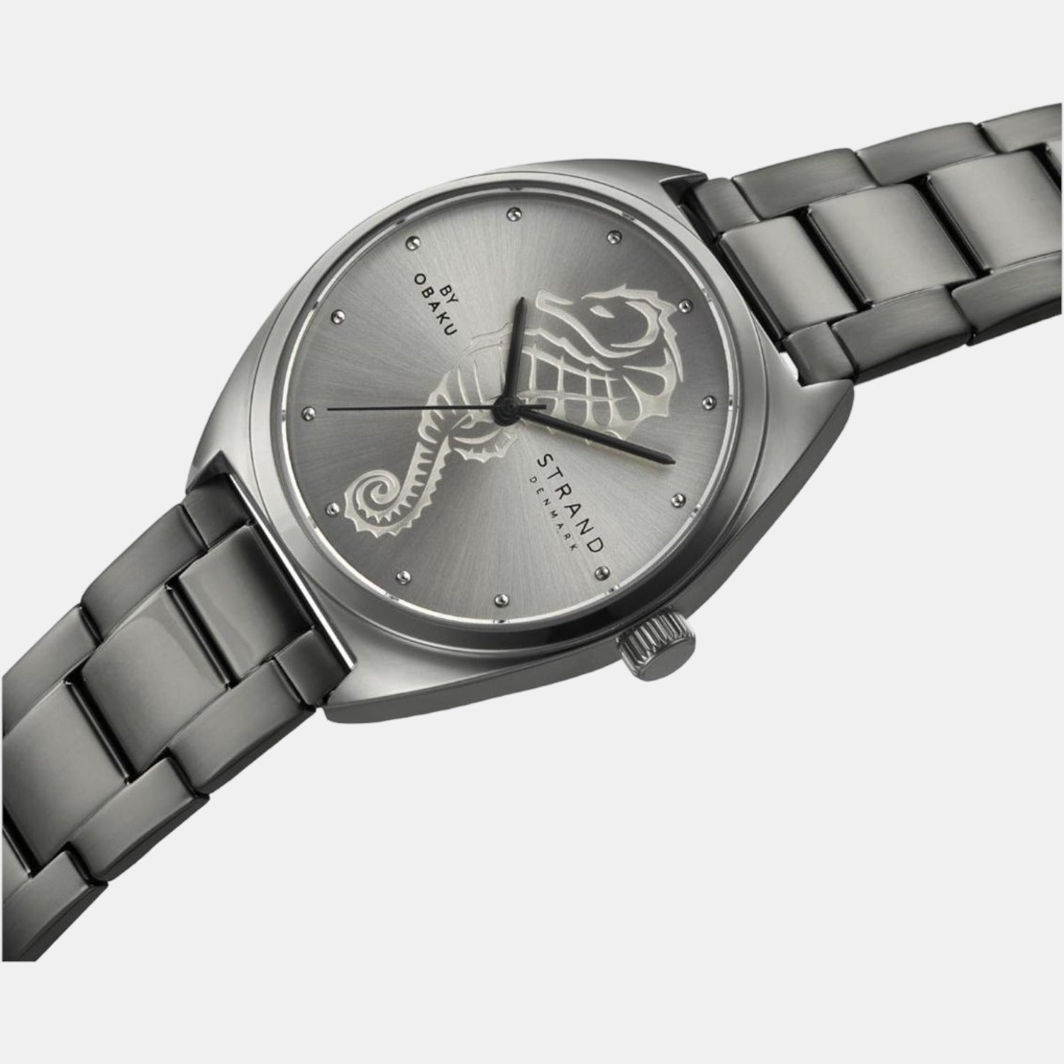 Strand Stainless Steel Round watch