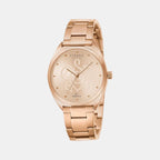 Strand Round Rose Gold Analog watch