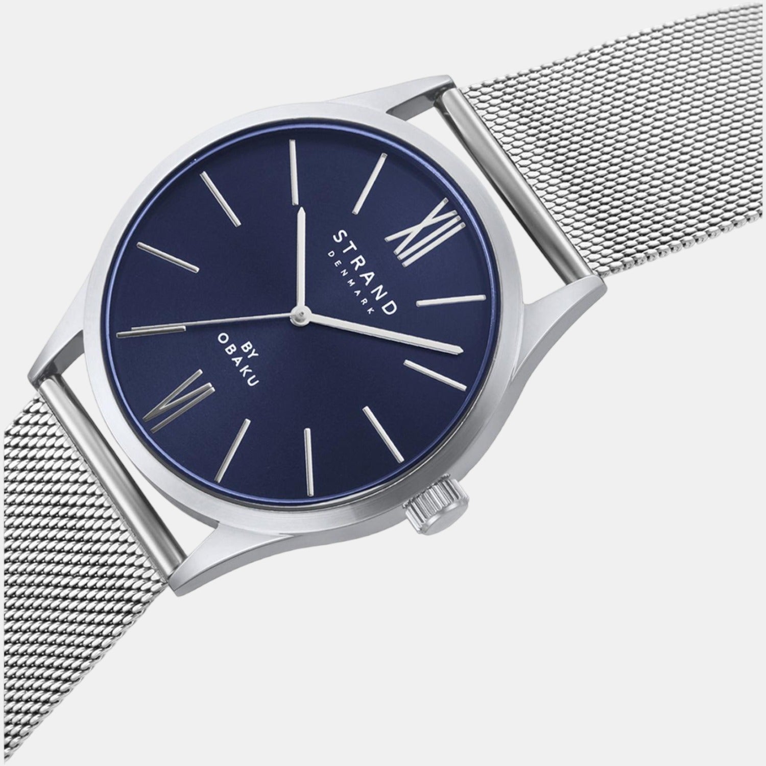 Strand Stainless Steel Round watch