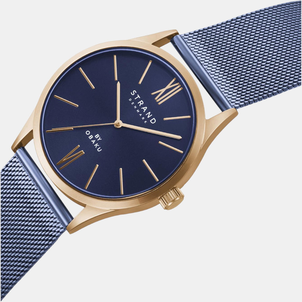 Strand Stainless Steel Round watch