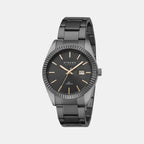 Strand Round Black Analog watch
