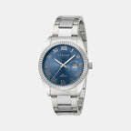 Strand Round Blue Analog watch