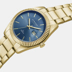 Strand Men Round Blue watch