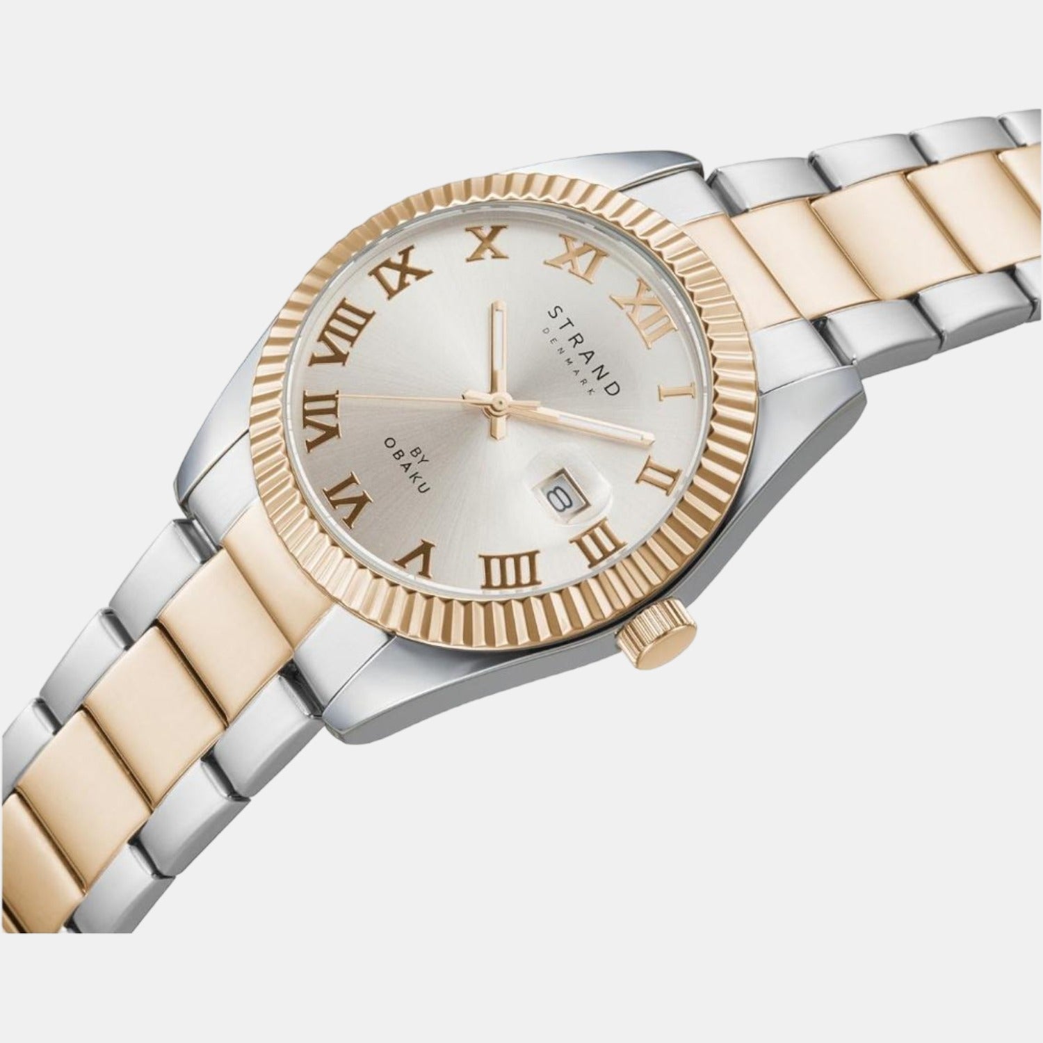 Strand Stainless Steel Round watch