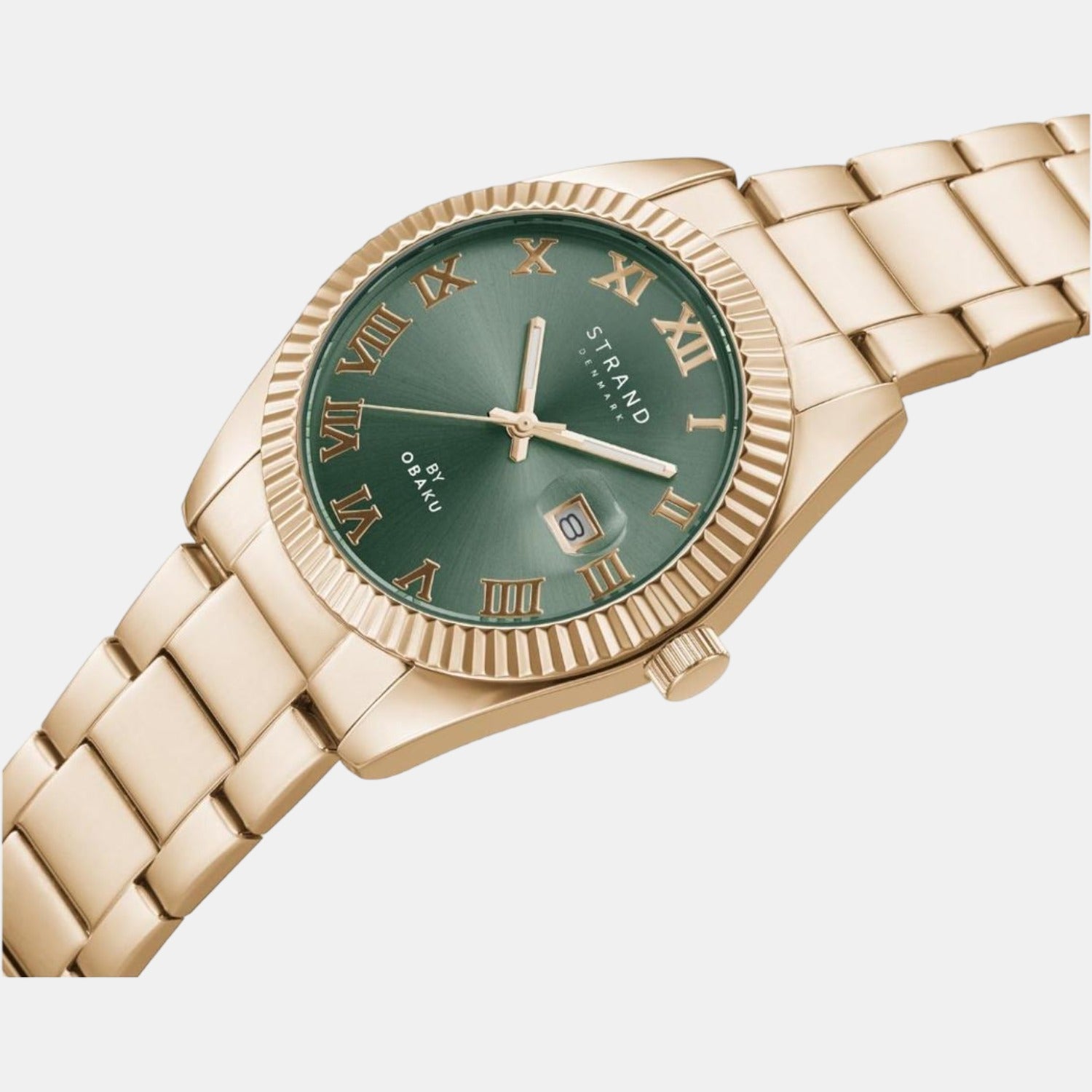 Strand Stainless Steel Round watch