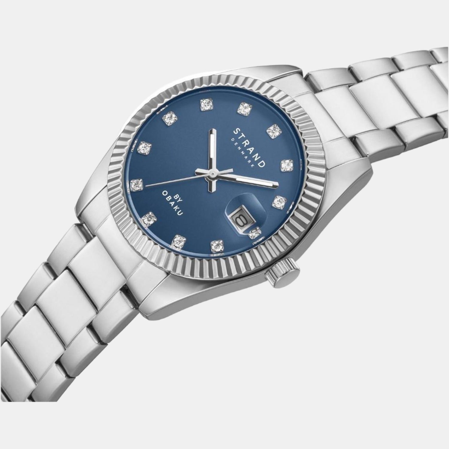 Strand Stainless Steel Round watch