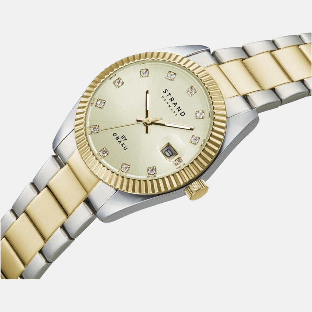 Strand Stainless Steel Round watch