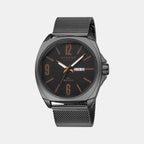 Strand Round Black Analog watch