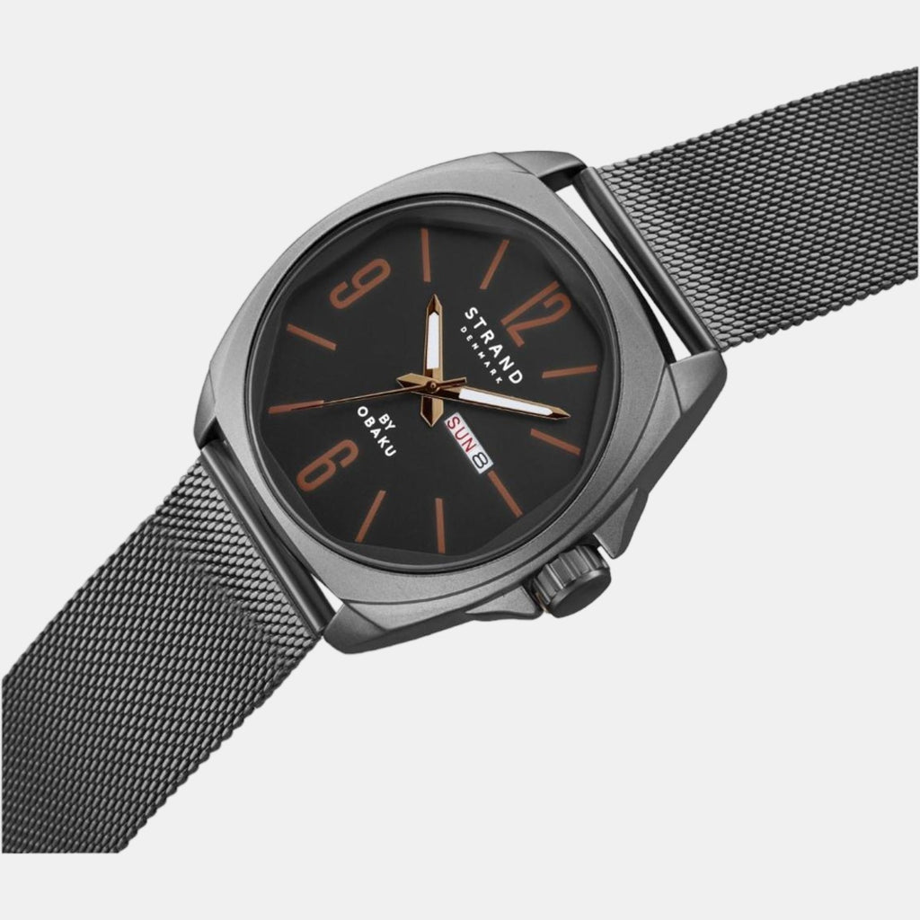 Strand Stainless Steel Round watch