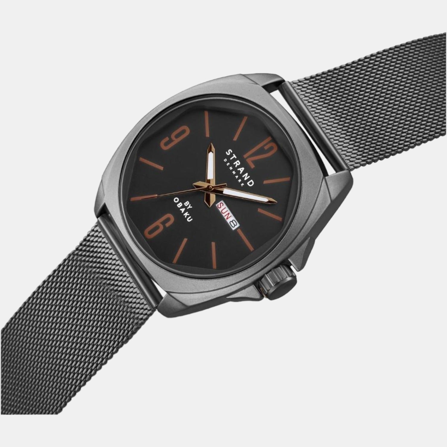 Strand Stainless Steel Round watch