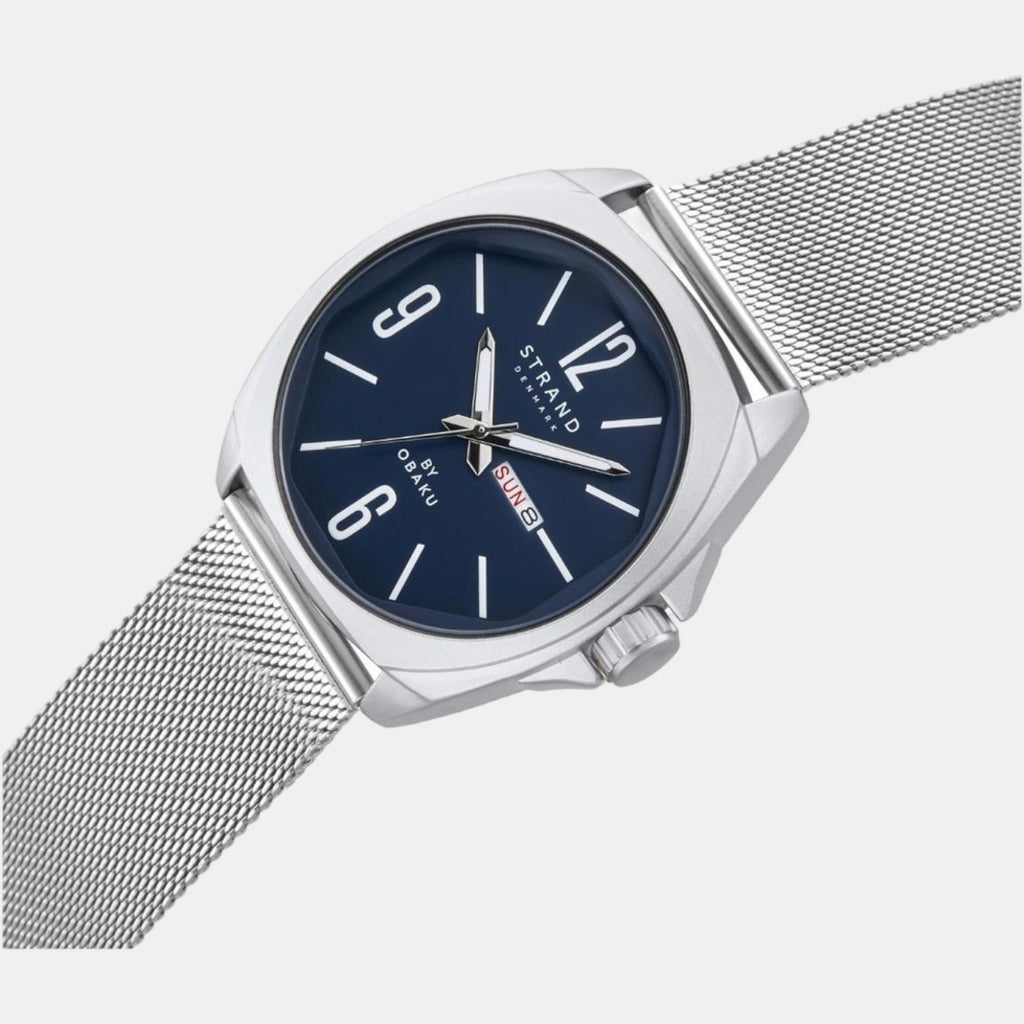 Strand Stainless Steel Round watch