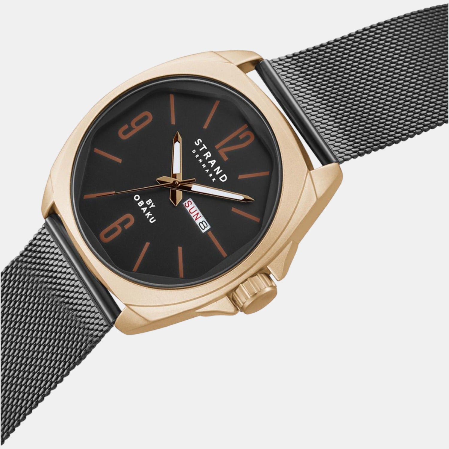 Strand Stainless Steel Round watch