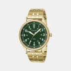 Strand Round Green Analog watch