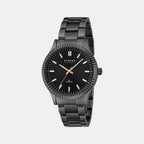 Strand Round Black Analog watch