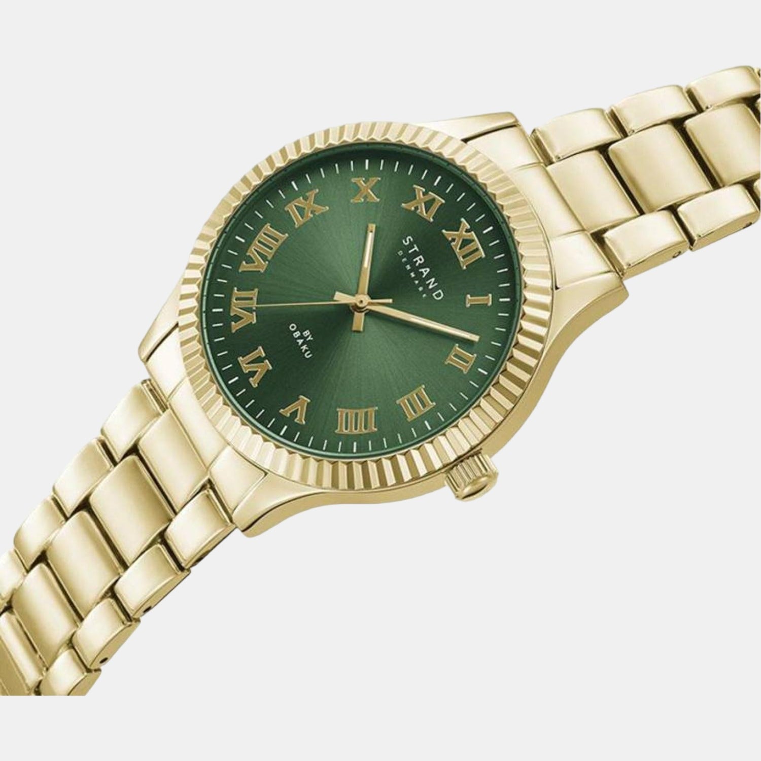 Strand Stainless Steel Round watch