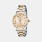 Strand Round Rose Gold Analog watch