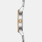 Strand Men Round Rose Gold watch