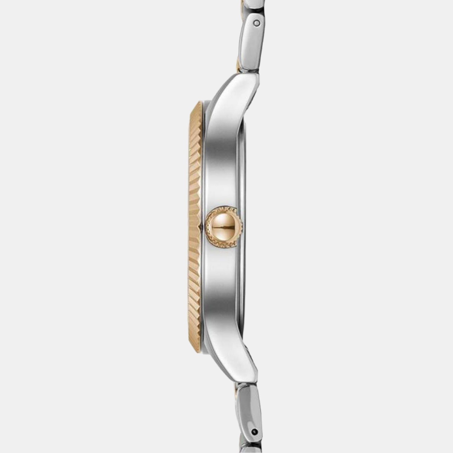Strand Men Round Rose Gold watch