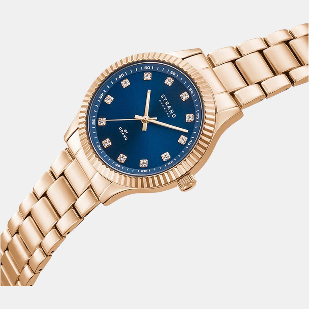 Strand Stainless Steel Round watch