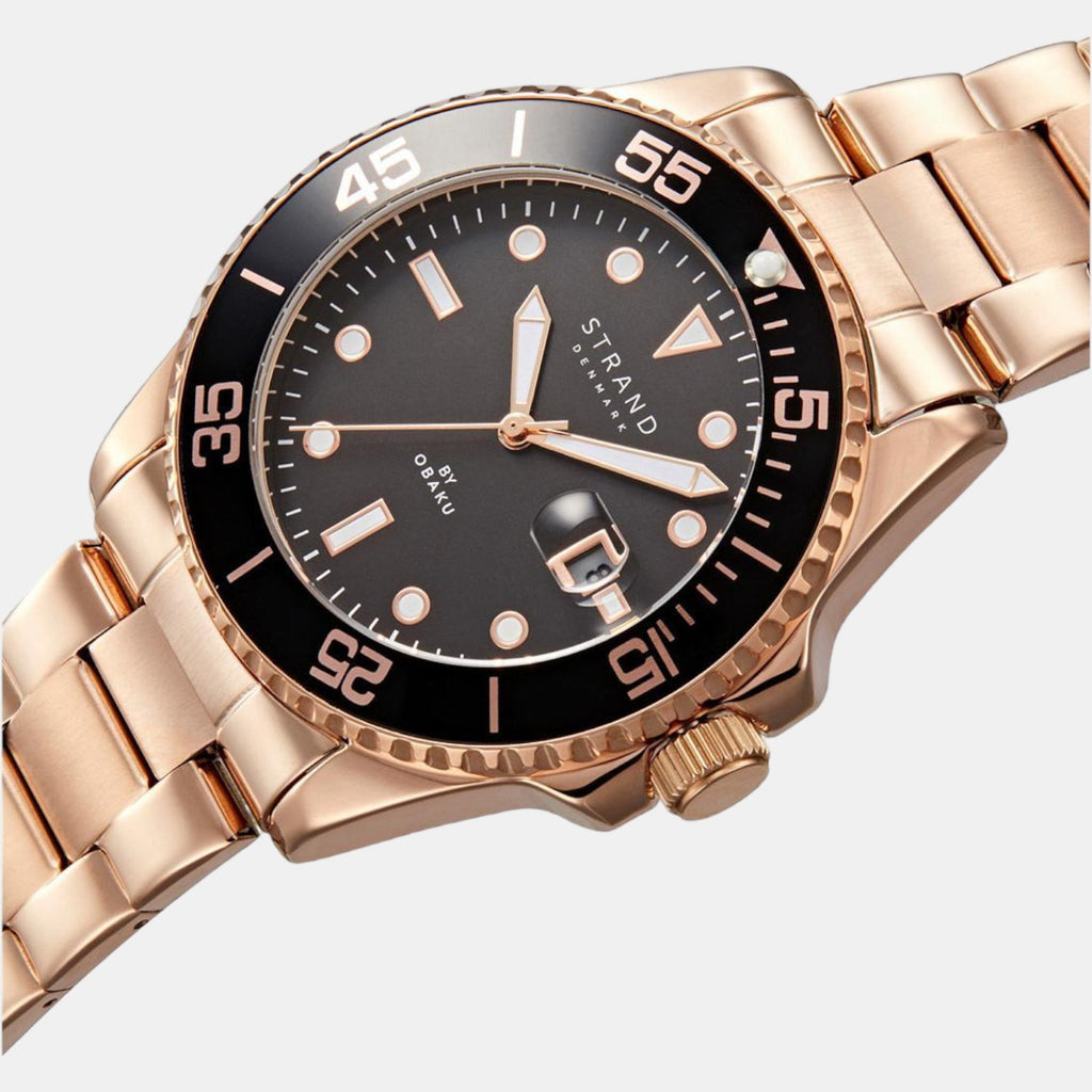 Strand Stainless Steel Round watch