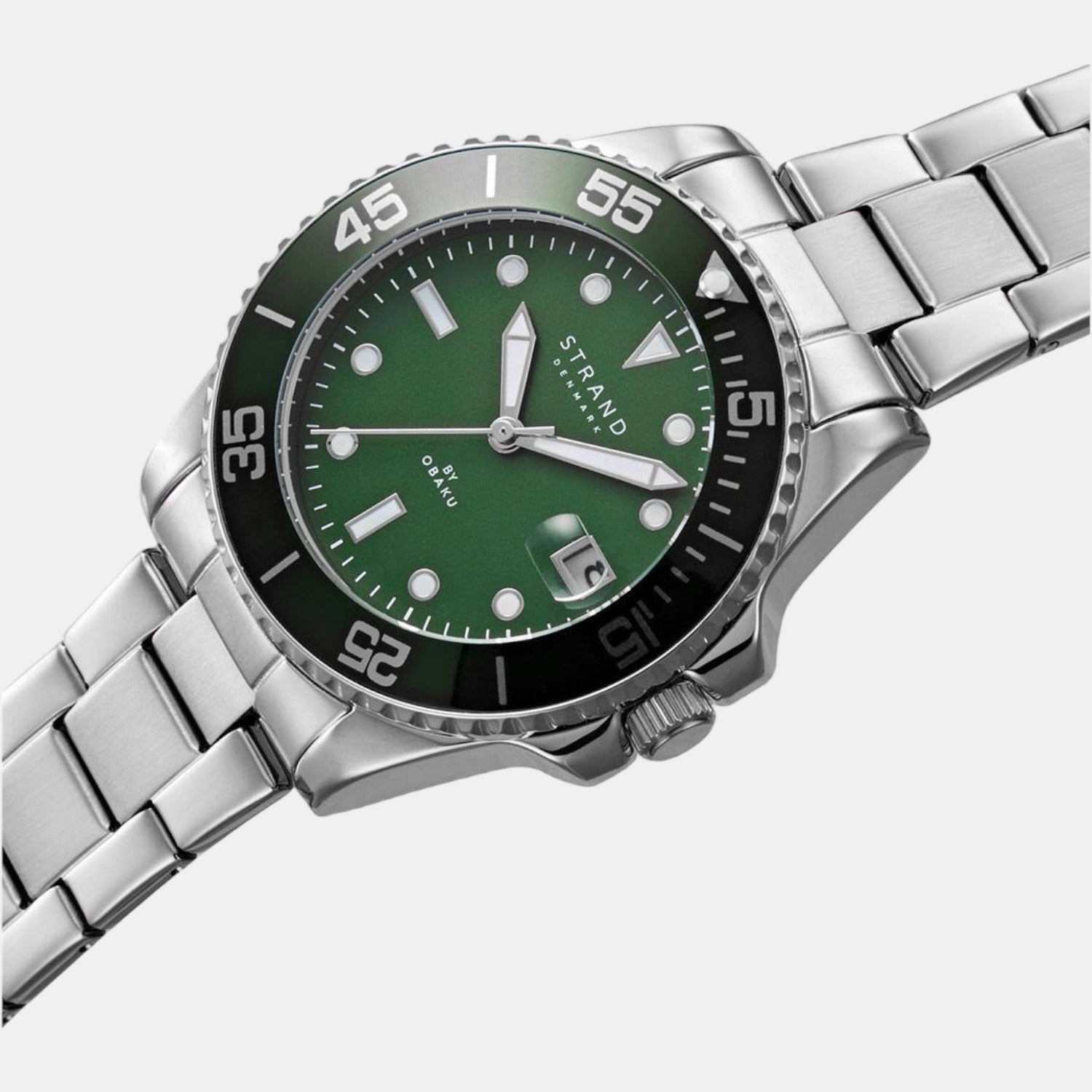 Strand Stainless Steel Round watch