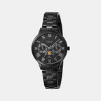 Strand Round Black Analog watch