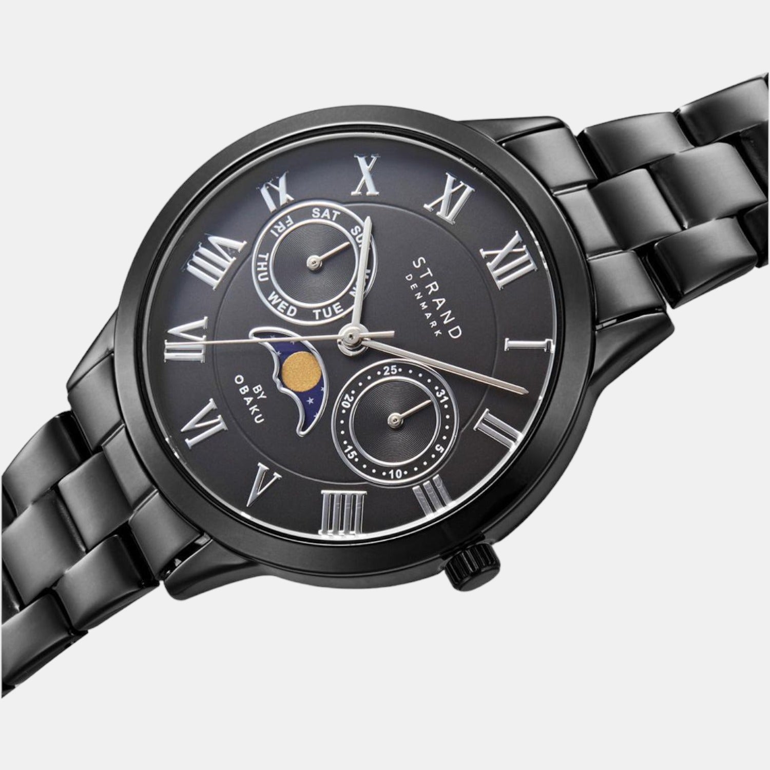 Strand Stainless Steel Round watch