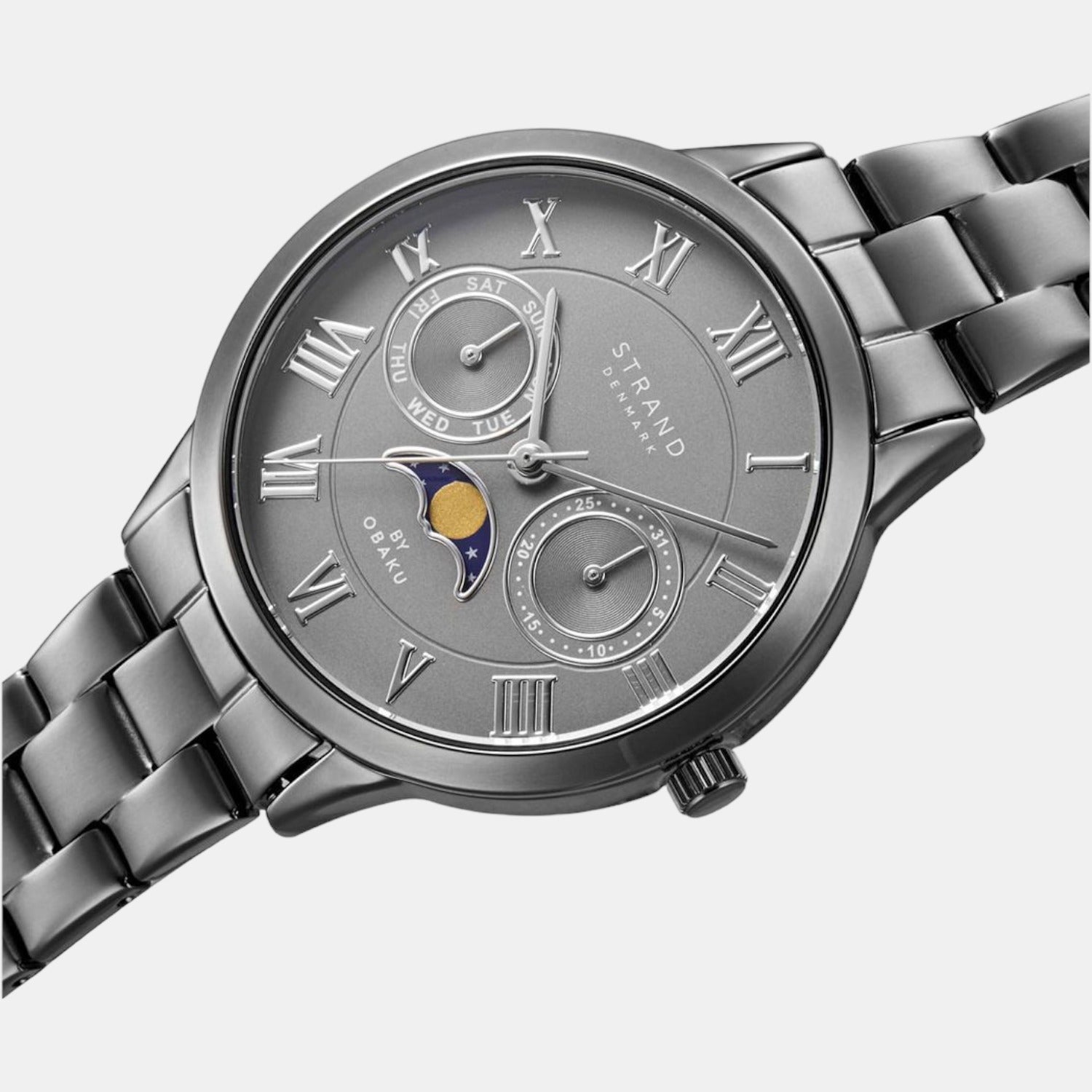 Strand Stainless Steel Round watch
