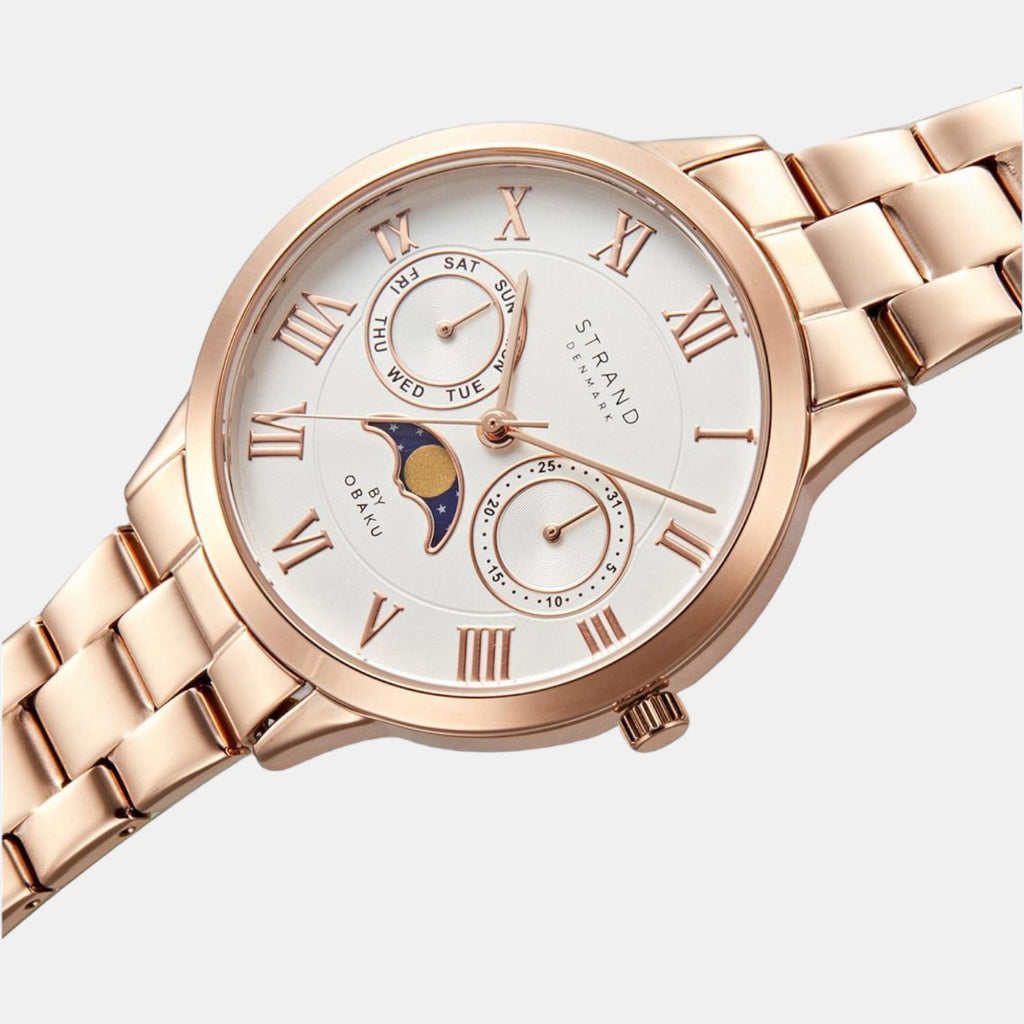 Strand Stainless Steel Round watch