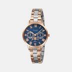 Strand Round Blue Analog watch