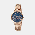 Strand Round Blue Analog watch