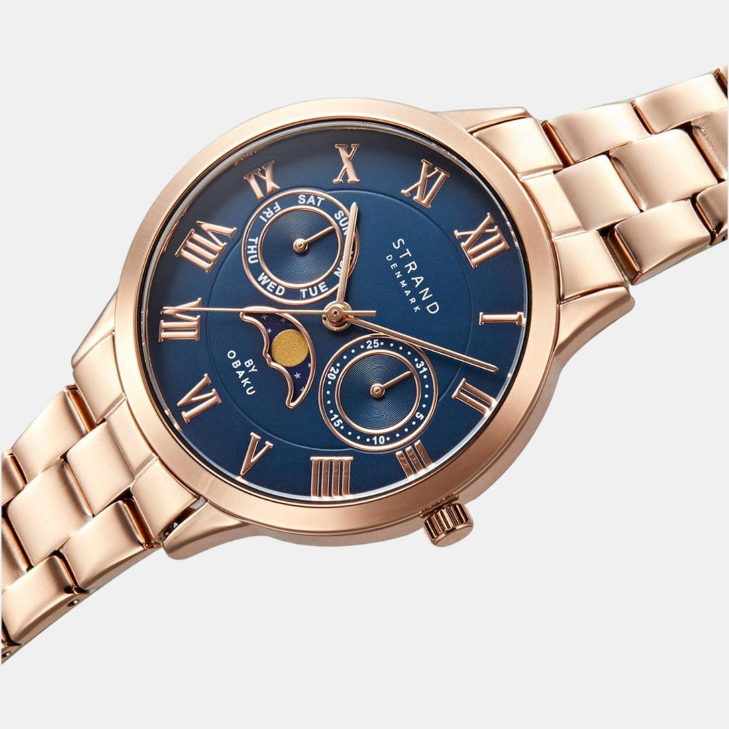 Strand Stainless Steel Round watch