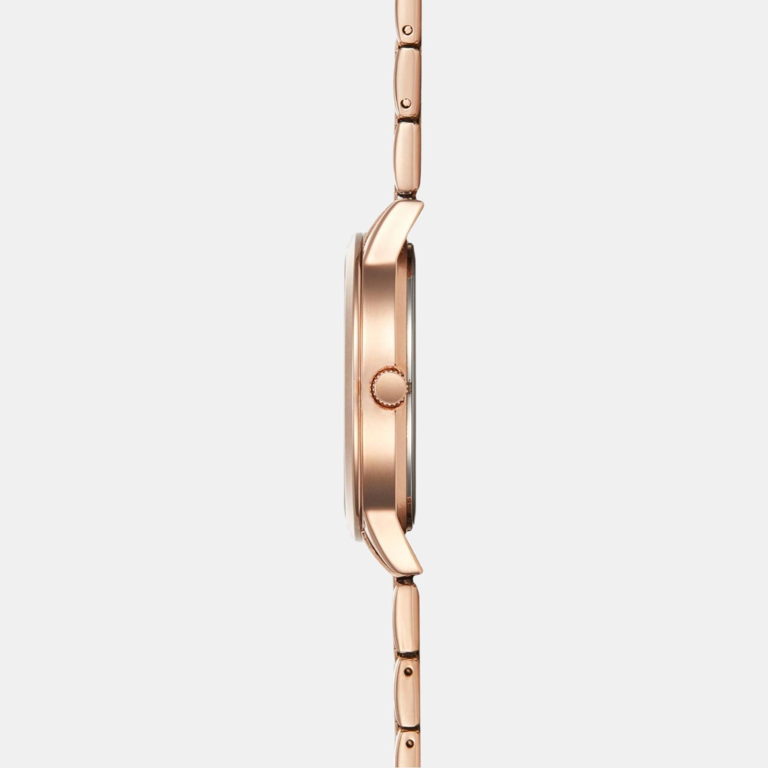 Strand Women Round Brown watch