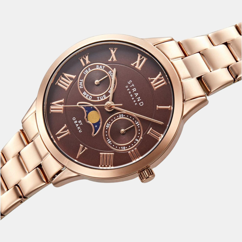 Strand Stainless Steel Round watch