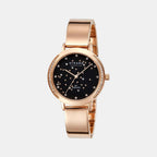 Strand Round Black Analog watch