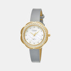 Strand Round White Analog watch
