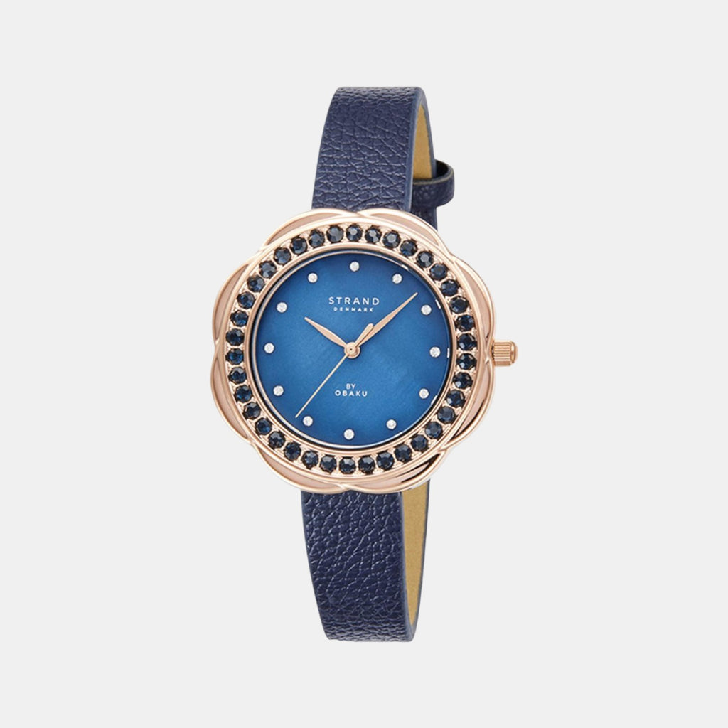 Strand Round Mother Of Pearl Analog watch