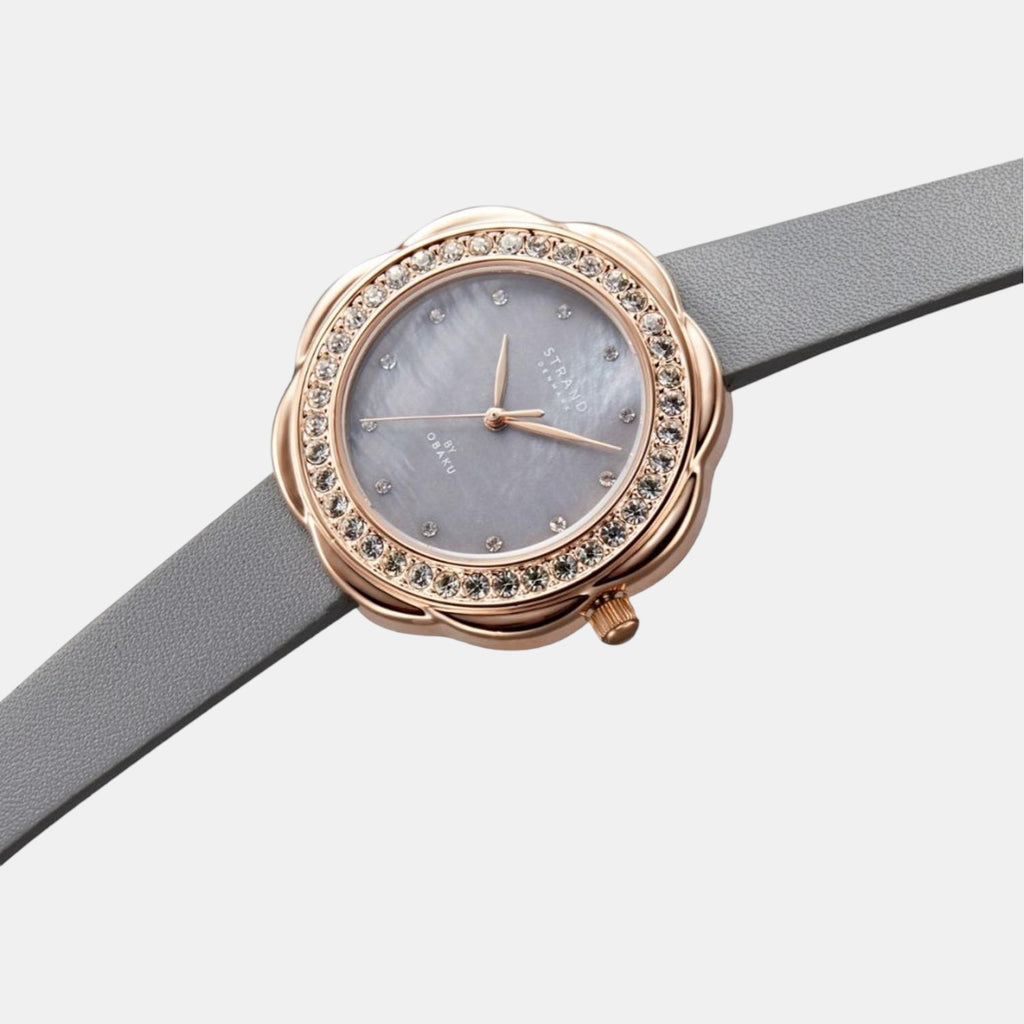 Strand Women Round Grey watch