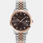 Ferragamo Stainless Steel Round watch