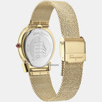 Ferragamo Women Round White watch
