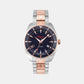 Male Blue Analog Stainless Steel Watch SFMG00521