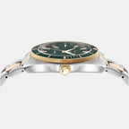 Ferragamo Men Round Green watch