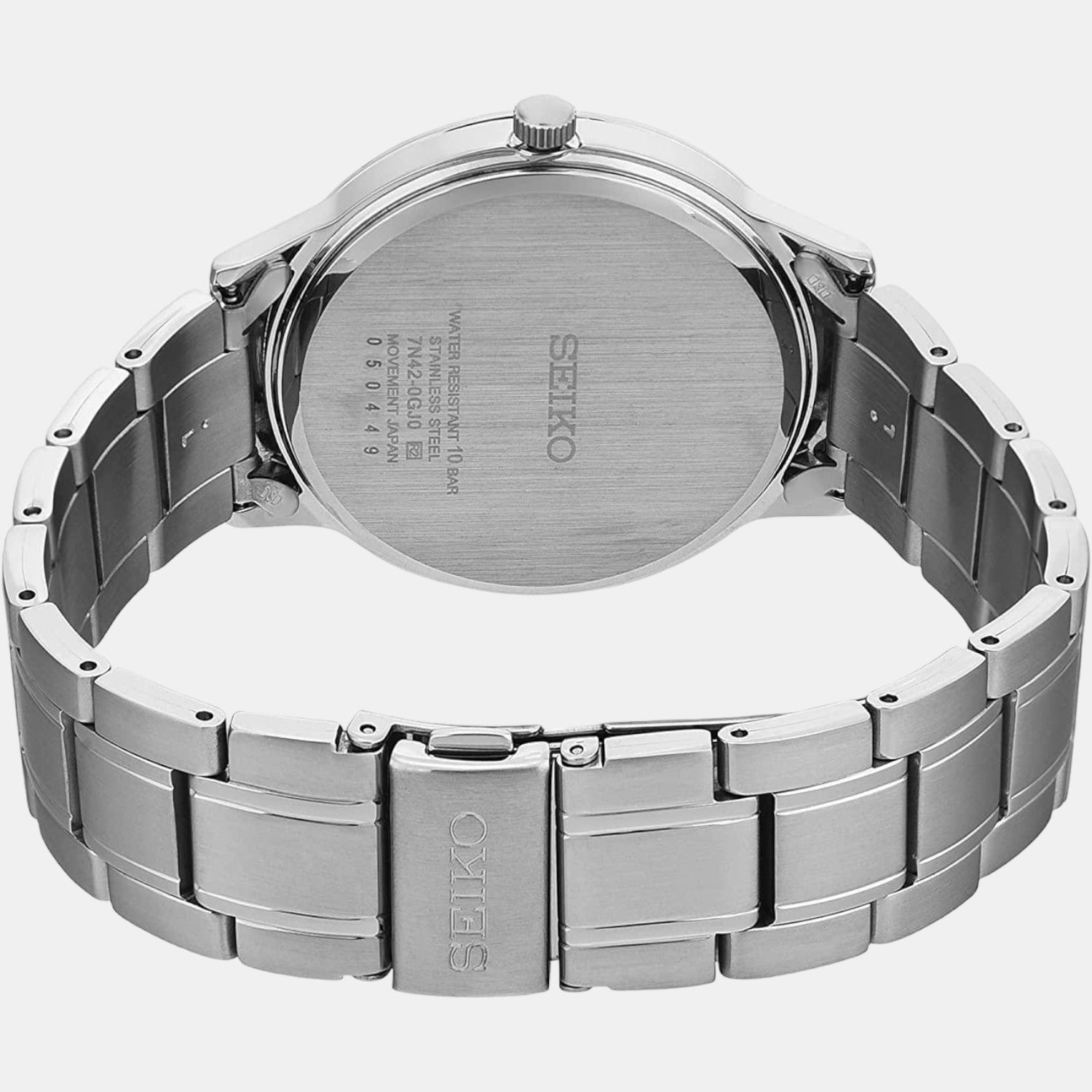 Seiko Stainless Steel Round watch