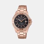 Casio Round Black Analog watch