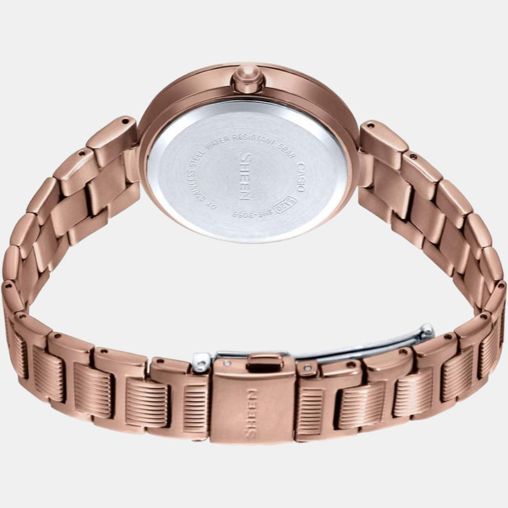 casio-stainless-steel-red-analog-womens-watch-watch-sh212